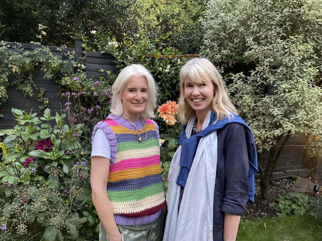 Photo of Susan Saunders and Annabel Streets from The Age-Well Project 